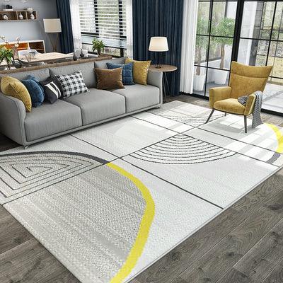 Nordic Ins Carpets for Living Room Concise Geometric Carpet Bedroom