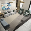 Nordic Grey Polypropylene Carpets For Living Room Ins American Style