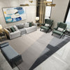 Nordic Grey Polypropylene Carpets For Living Room Ins American Style