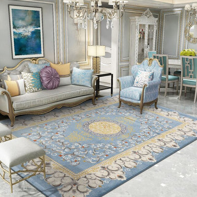 European Style Luxury Carpet Living Room Home Office Thick Polypropylene Rug