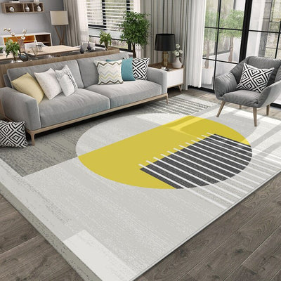 Nordic Ins Carpets for Living Room Concise Geometric Carpet Bedroom