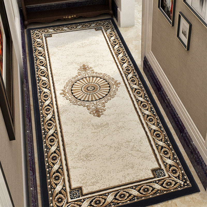 European Style Bedroom Carpets Home Bedside Thick Rug Modern Corridor Hallway Carpet Luxury