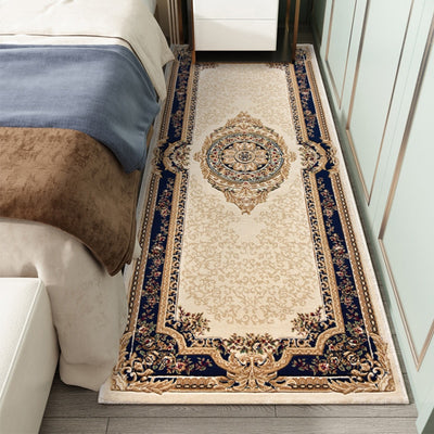 European Style Carpet Bedroom Modern Bedside Rugs Home Hotel Hallway Long Carpet