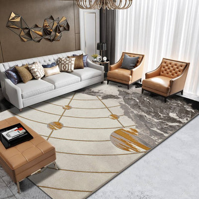European Modern Large Carpets For Living Room Home Bedroom Carpet Thick Polypropylene Nordic Rugs and Carpet
