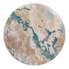 Nordic Style Abstract Round Carpets For Living Room