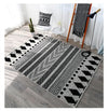 Modern Dark Grey Polypropylene Carpets For Living Room Bedroom Rugs