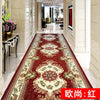 European Style 3D Red Hallway Stair Carpet Pastoral Corridor Rugs
