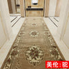 Nordic Flower Hallway Carpet Long Wedding Party Red Rugs