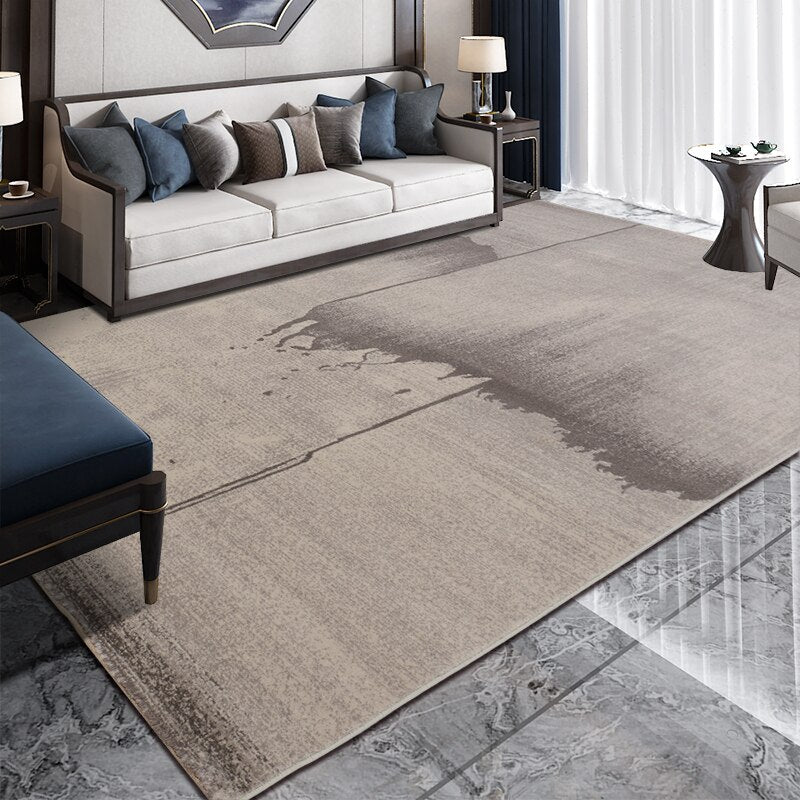 Modern Abstract Carpets For Living Room Home Bedroom Carpet Nordic Thick Rug